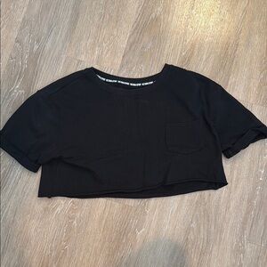Victoria's Secret Black Crop Top